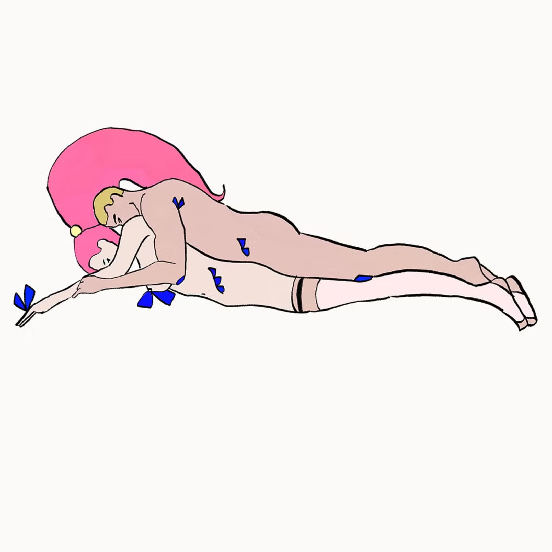 beginner sex positions - the dragon